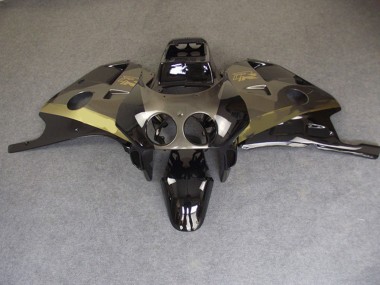 Argent Or & Noir 1990-1998 Honda CBR250RR Carénage Moto