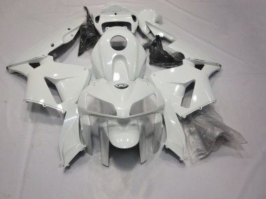 Blanc Brillant 2005-2006 Honda CBR600RR Carénage Moto
