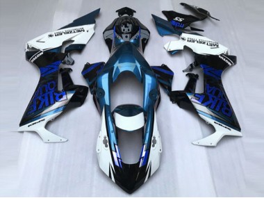 Bleu & Blanc Personnalisé 2017-2023 Honda CBR1000RR Carénage Moto