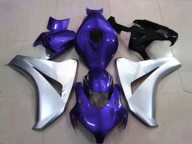 Bleu Brillant & Rouge 2008-2011 Honda CBR1000RR Carénage Moto