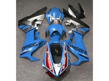 Bleu Brillant & Rouge 2017-2023 Honda CBR1000RR Carénage Moto