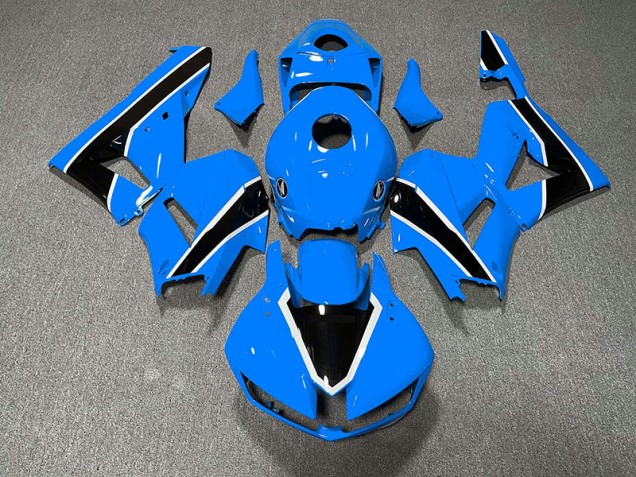 Bleu Clair Brillant & Noir 2013-2023 Honda CBR600RR Carénage Moto Bleu Clair Brillant & Noir 2013-2023 Honda CBR600RR Carénage Moto