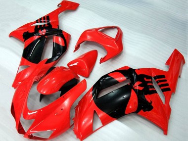 Crane Rouge 2007-2008 Kawasaki ZX6R Carénage Moto