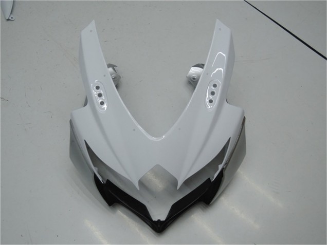 Carénages Moto Suzuki GSXR 600/750 2008-2010 - Argent Blanc Bleu Noir