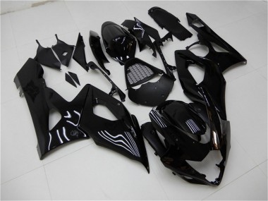 Kits Carénage Moto Suzuki GSXR 1000 2005-2006 - Noir Brillant
