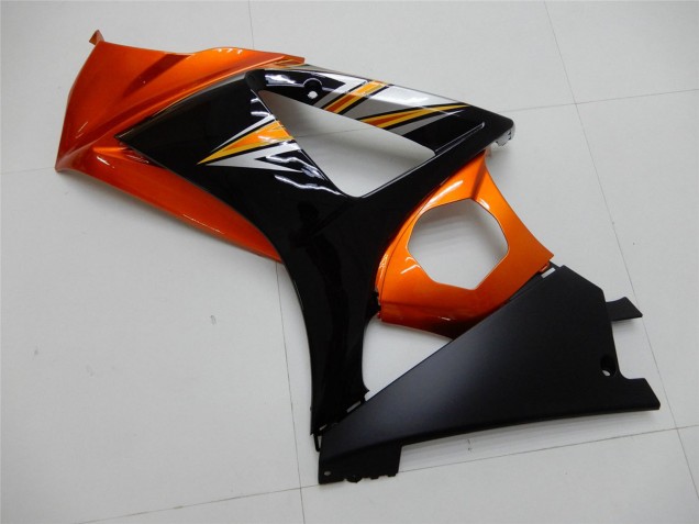 Carénage Moto Suzuki GSXR 1000 2007-2008 - Orange Noir