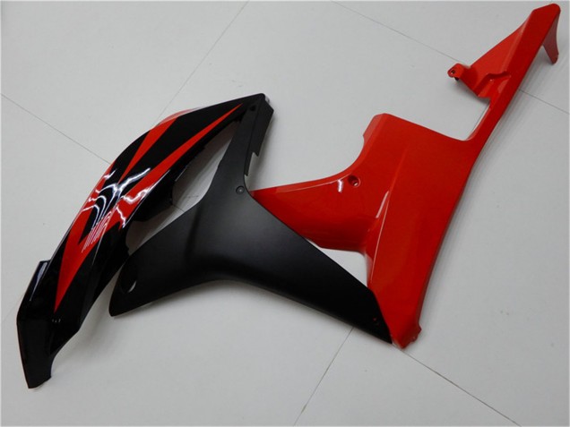 Kits Carénage Moto ABS Honda CBR600RR 2007-2008 - Rouge Noir Mat
