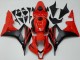 Kits Carénage Moto ABS Honda CBR600RR 2007-2008 - Rouge Noir Mat