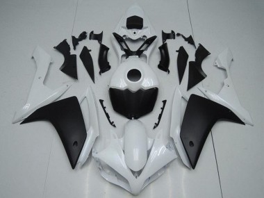 Carénage Moto Yamaha YZF R1 2007-2008 - Blanc Noir Mat