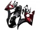 Kits Carénage Moto Yamaha YZF R6 2003-2004 - Noir Brillant Rouge
