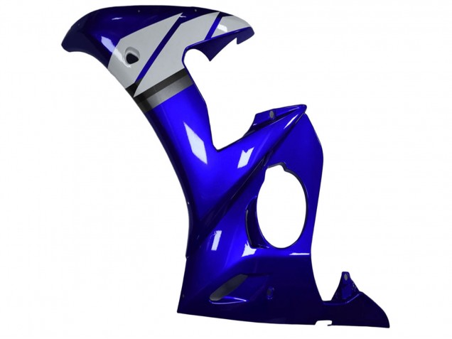 Carénages Moto Yamaha YZF R6 2003-2004 - Bleu Blanc