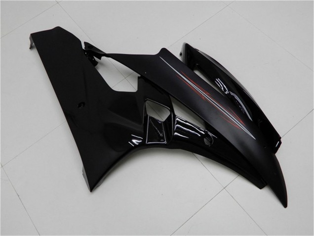 Kits Carénage Moto Yamaha YZF R6 2006-2007 - Noir Brillant Noir Mat