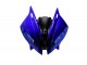 Carénage Moto Yamaha YZF R6 2006-2007 - Bleu Noir Mat