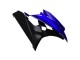 Carénage Moto Yamaha YZF R6 2006-2007 - Bleu Noir Mat
