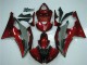 Carénages Moto Yamaha YZF R6 2008-2016 - Rouge Gris