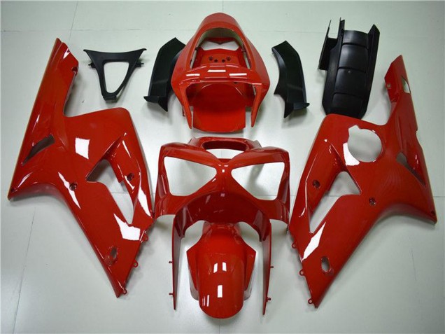 Kits Carénage Moto Kawasaki ZX6R 2003-2004 - Rouge