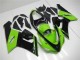 Carénage Moto Kawasaki ZX6R 2005-2006 - Vert Noir Brillant