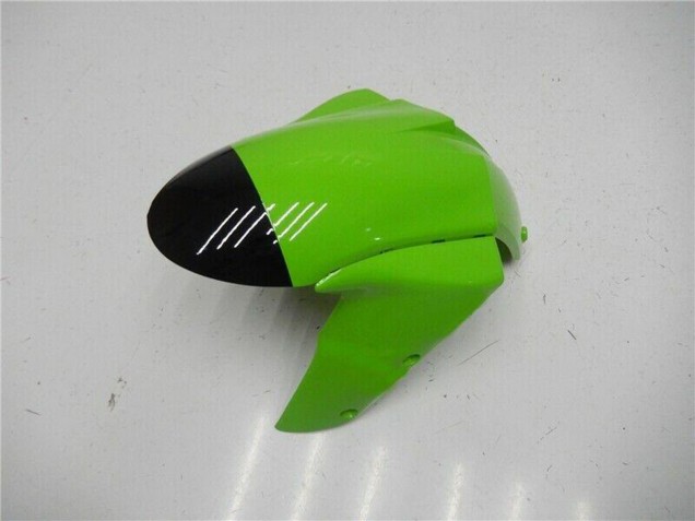 Carénage Moto Kawasaki ZX6R 2005-2006 - Vert Noir Brillant