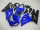 Carénages Moto Kawasaki ZX6R 2005-2006 - Bleu Noir Mat