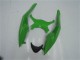 Kits Carénage Moto Kawasaki ZX6R 2009-2012 - Vert Noir Brillant