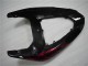 Carénage Moto Kawasaki ZX10R 2006-2007 - Noir Brillant Rouge Flamme