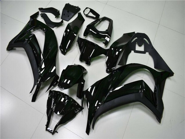 Carénages Moto Kawasaki ZX10R 2011-2015 - Noir Brillant