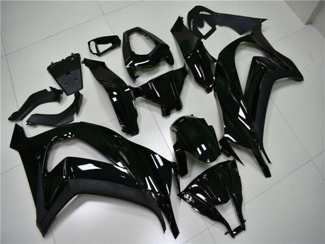 Carénages Moto Kawasaki ZX10R 2011-2015 - Noir Brillant