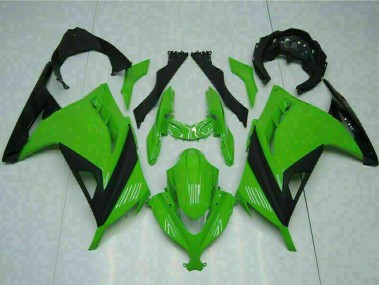 Carénages Moto Kawasaki Ninja 300 EX300R 2013-2024 - Vert Noir