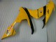 Carénages Moto Yamaha YZF R1 2004-2006 - Jaune Noir Brillant Dunlop 50