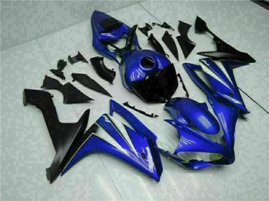 Carénage Moto Yamaha YZF R1 2007-2008 - Bleu Blanc Noir