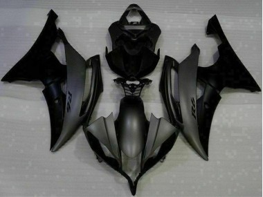 Carénage Moto Yamaha YZF R6 2008-2016 - Noir Mat