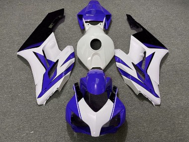 Carénages Moto Honda CBR1000RR 2004-2005 - Blanc Bleu Noir Brillant