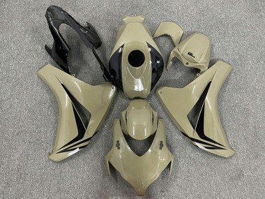 Carénages Moto Honda CBR1000RR 2008-2011 - Bronzage du Désert Noir Brillant OEM Style