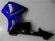 Kits Carénage Moto Honda CBR600RR 2003-2004 - Bleu Noir Brillant
