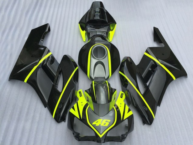 Carénages Moto Honda CBR1000RR 2004-2005 - Gris Noir Haute Visibilité Jaune Motul 46