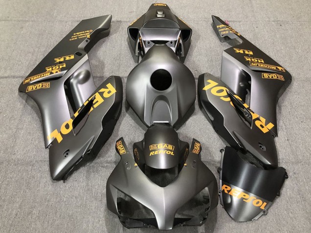 Carénages Moto Honda CBR1000RR 2004-2005 - Gris Mat Or Repsol
