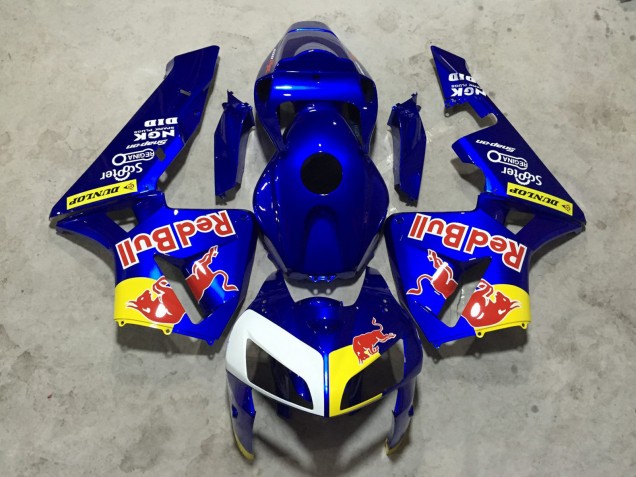 Carénages Moto Honda CBR600RR 2005-2006 - Bleu Red Bull