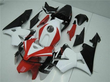 Kits Carénage Moto Honda CBR600RR 2005-2006 - Blanc Rouge Noir