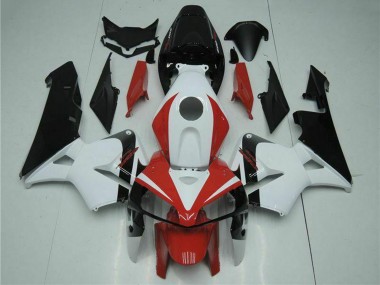 Kits Carénage Moto Honda CBR600RR 2005-2006 - Blanc Rouge Noir