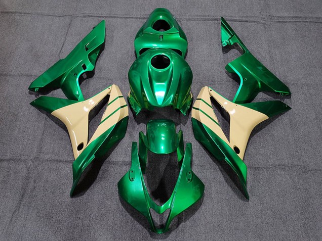 Carénages Moto Honda CBR600RR 2007-2008 - Emerald Vert Tan