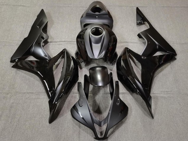Carénages Moto Honda CBR600RR 2007-2008 - Noir Brillant Noir Mat