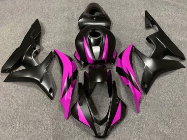 Carénage Moto Honda CBR600RR 2007-2008 - Rose Noir Mat