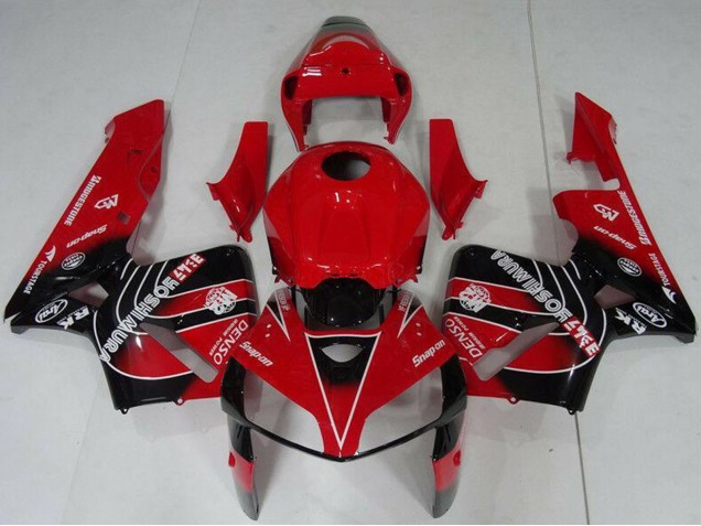 Kit Carénages Moto Honda CBR600RR 2005-2006 - Rouge Noir