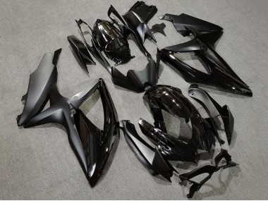 Carénages Moto Suzuki GSXR 600 / GSXR 750 2008-2010 - Noir Brillant Noir Mat