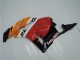 Kits Complet Carénage Moto Honda CBR600RR 2009-2012 - Orange Blanc Rouge Noir Brillant Repsol