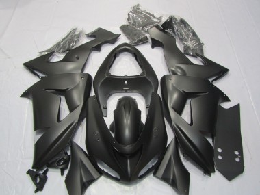 Carénages Moto Kawasaki ZX10R 2006-2007 - Noir Mat