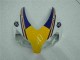 Carénage Moto Honda CBR1000RR 2004-2005 - Blanc Bleu Jaune Rothmans