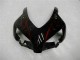 Carénages Moto Honda CBR1000RR 2004-2005 - Noir Brillant Rouge Flamme
