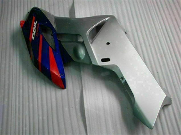 Carénages Moto Honda CBR1000RR 2004-2005 - Argent Rouge Bleu Noir Bande