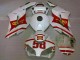 Carénages Moto Honda CBR1000RR 2004-2005 - Blanc Rouge Jaune San Carlo 58